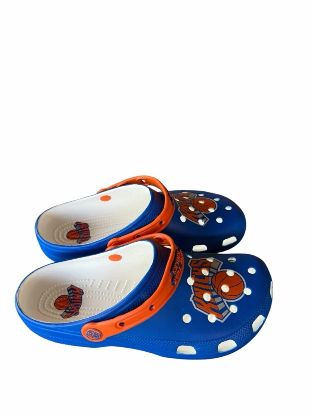 CROCS NEW NBA NY Knicks Classic Clog Size 10 or 12 #B1201A